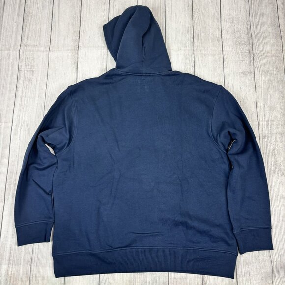 Levis Mens Navy Blue -XL Relaxed Fit Hoodie Cotton/Polyester - Picture 5 of 10